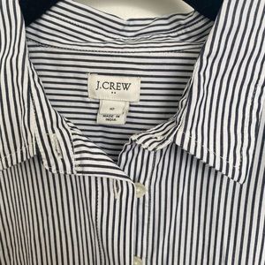 jCrew factory striped shirtdress